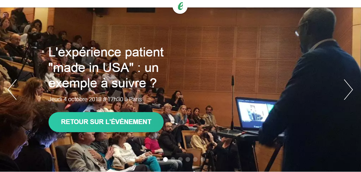 Institut expérience patient 04 Octobre 2018