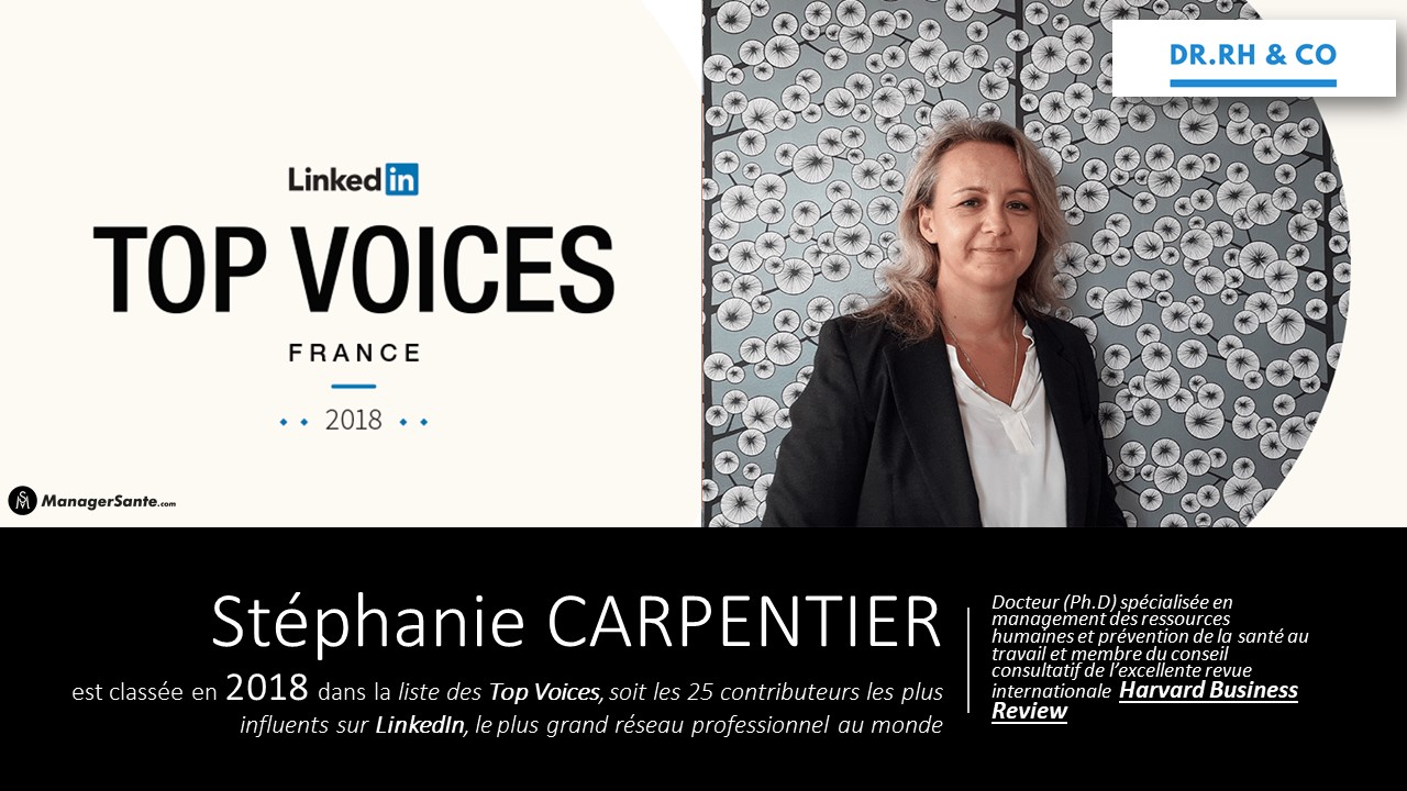 Stéphanie CARPENTIER Flyer TOP 25 Linkedin 2018 Version 2