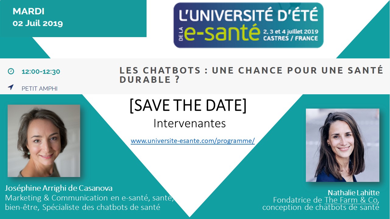 UNIVERSITE E SANTE 2019 Joséphine ARRIGHI DE CASANOVA Juillet 2019 Validation 19 05 2019