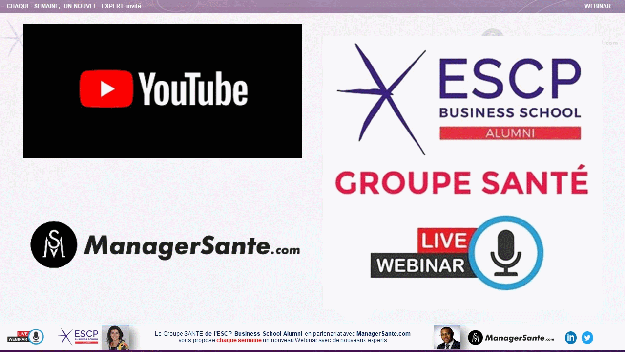 GIF YouTube ESCP Alumin & ManagerSante 2020